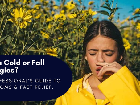 cold vs fall allergies