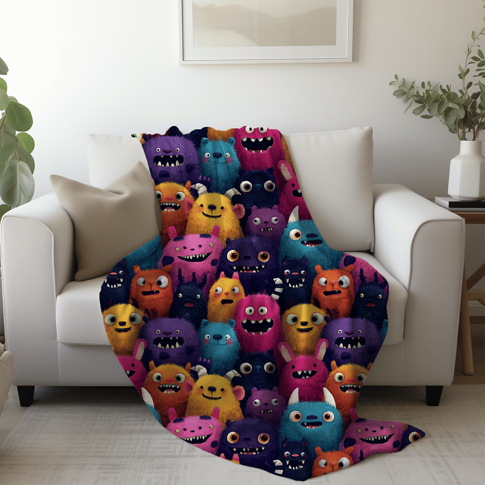 Thumbnail: Monster Snuggles Blanket