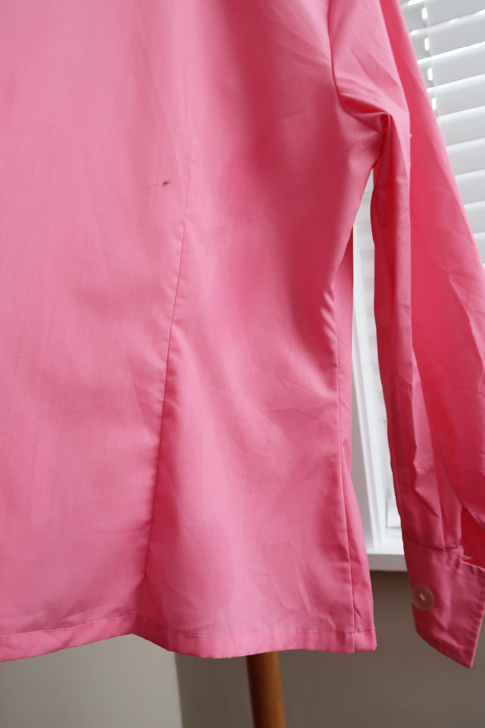 Thumbnail: Vintage 70's pink shirt UK 14/16.