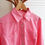 Thumbnail: Vintage 70's pink shirt UK 14/16.