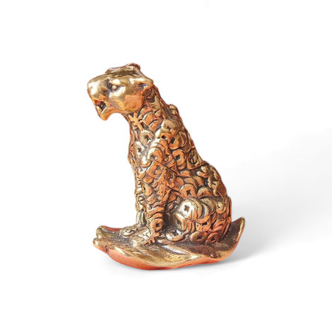 MAARCOM Brass 12" Panther Home Decor Handicraft