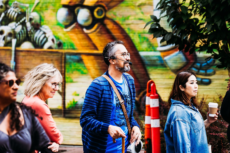 2026 Mural Tour with CMF Volunteer Chris