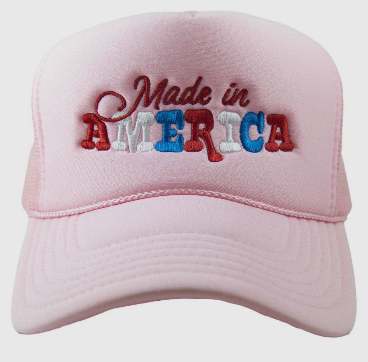 Made in Amerca Trucker - Pink Foam
