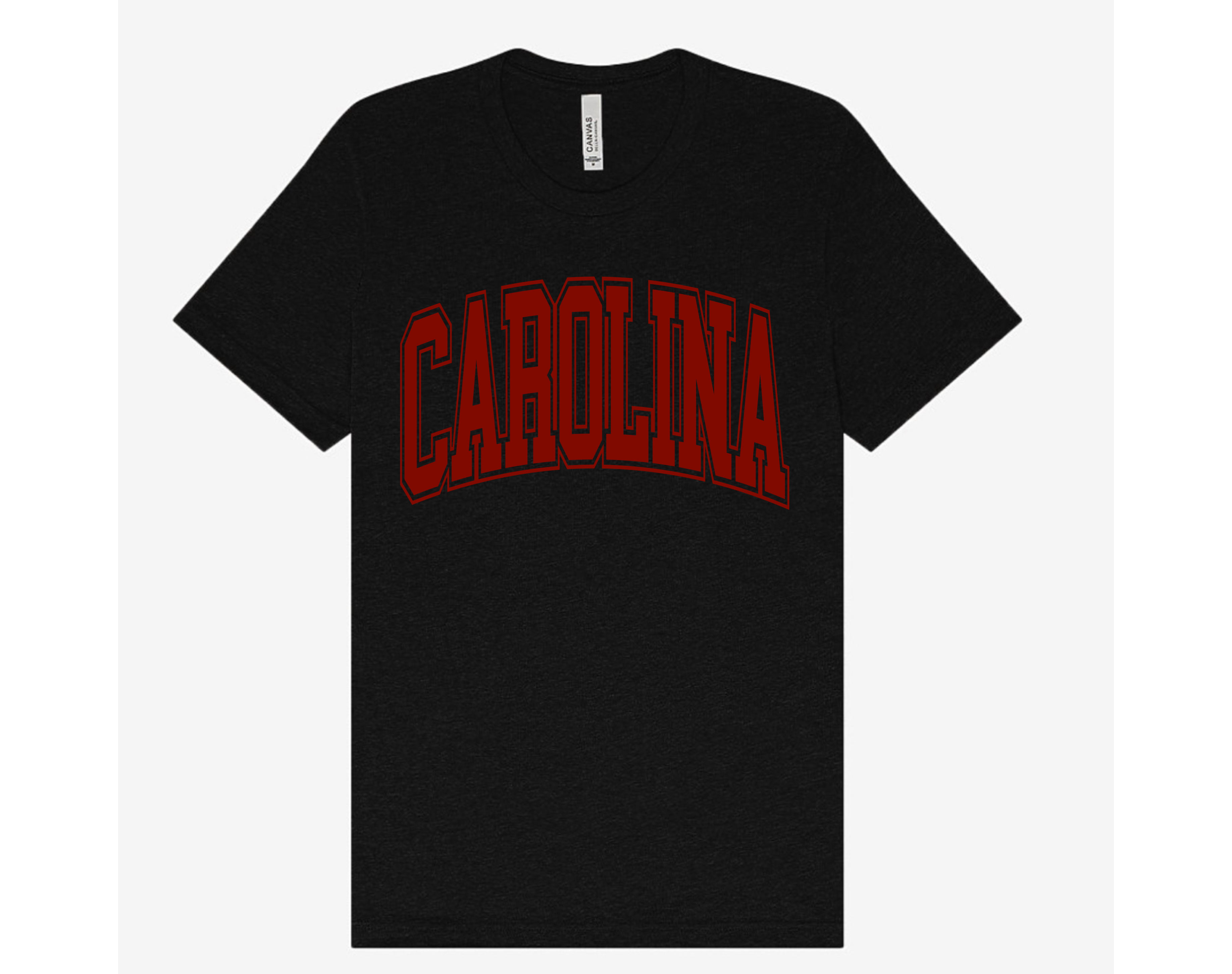 Carolina Unisex Tee - Heather Black