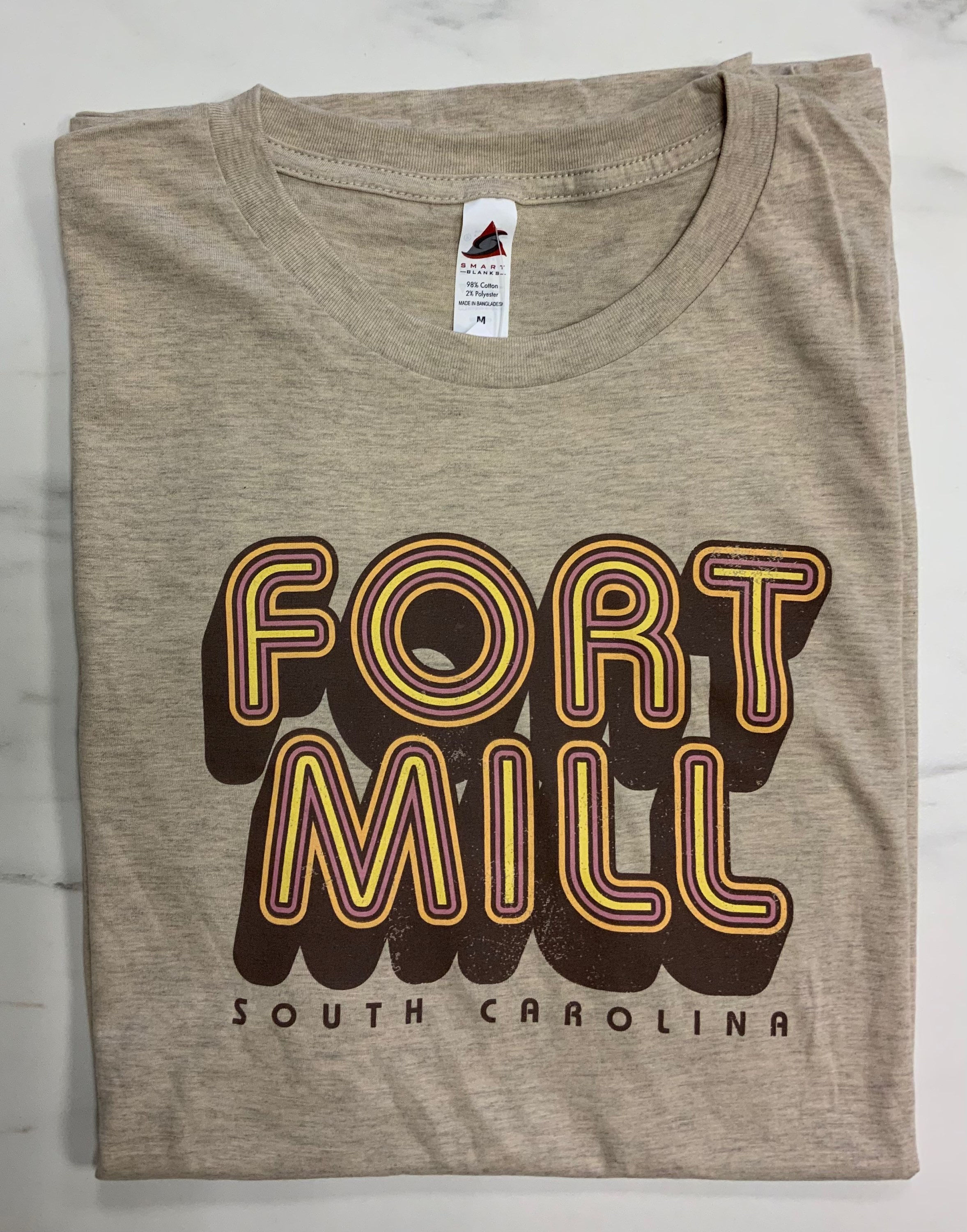 70s Fort Mill Unisex Tee - Oatmeal