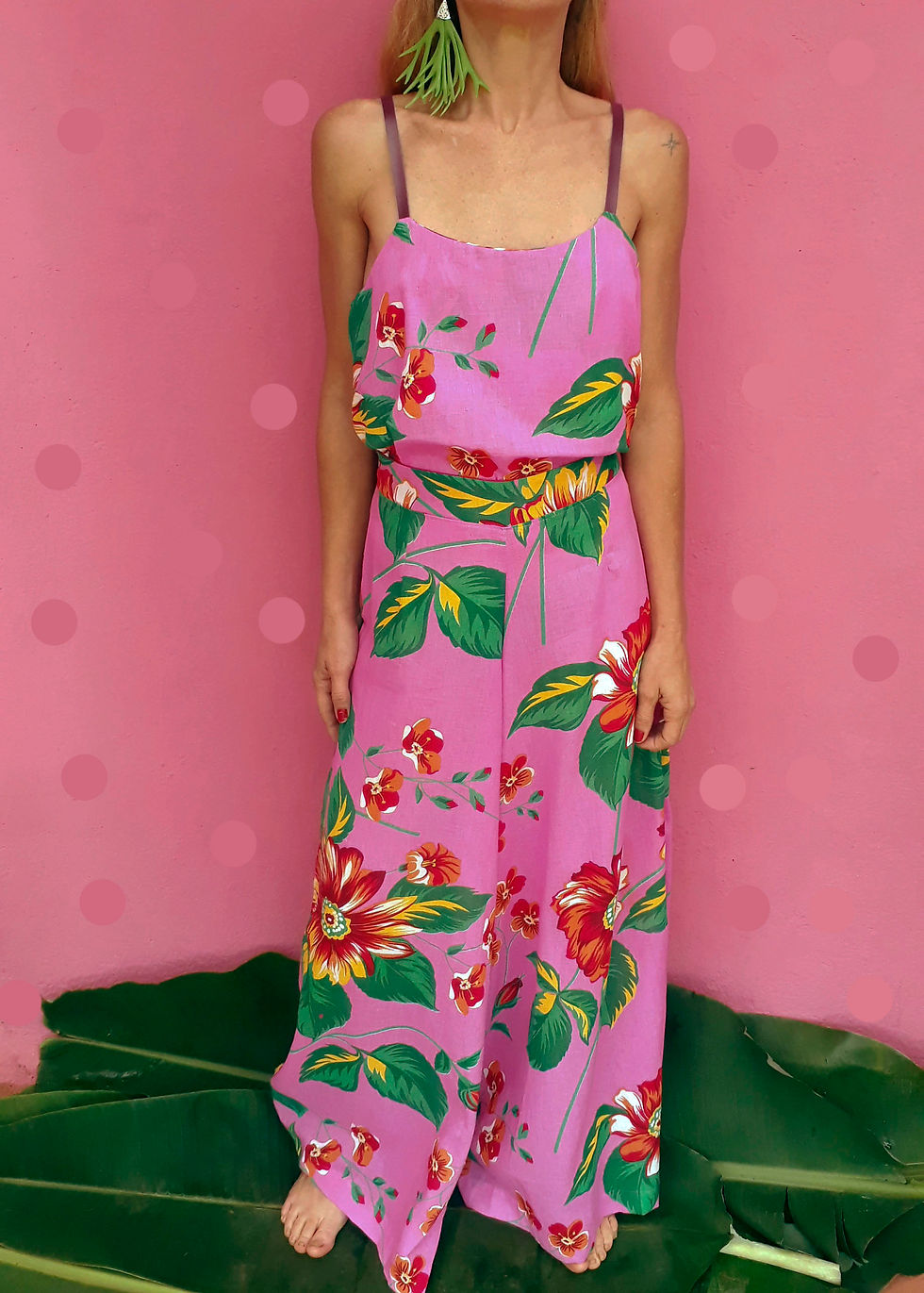 Miniatura: Pantalona - Chita Rosa - TAM. M