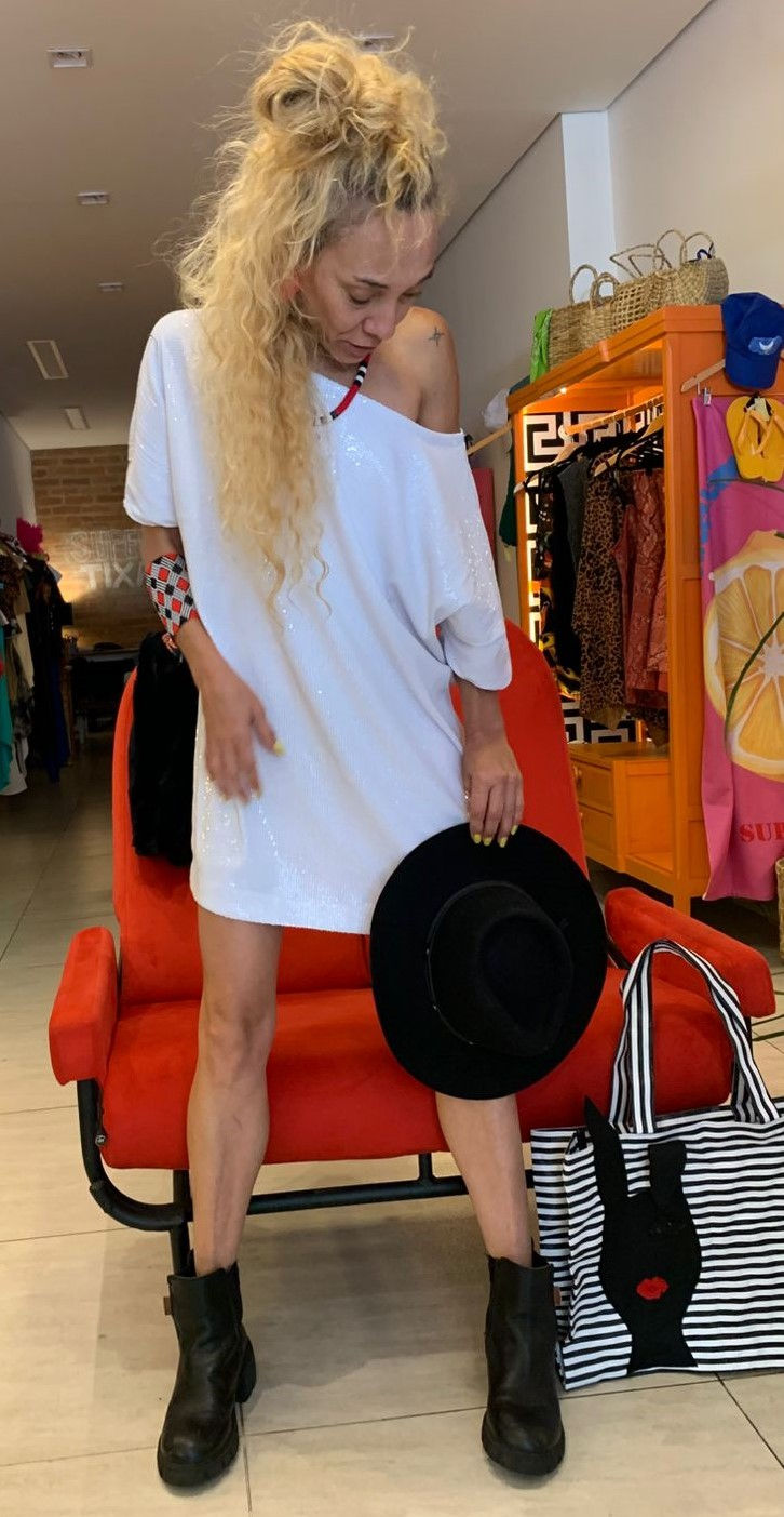 Miniatura: Camisetão Paetê