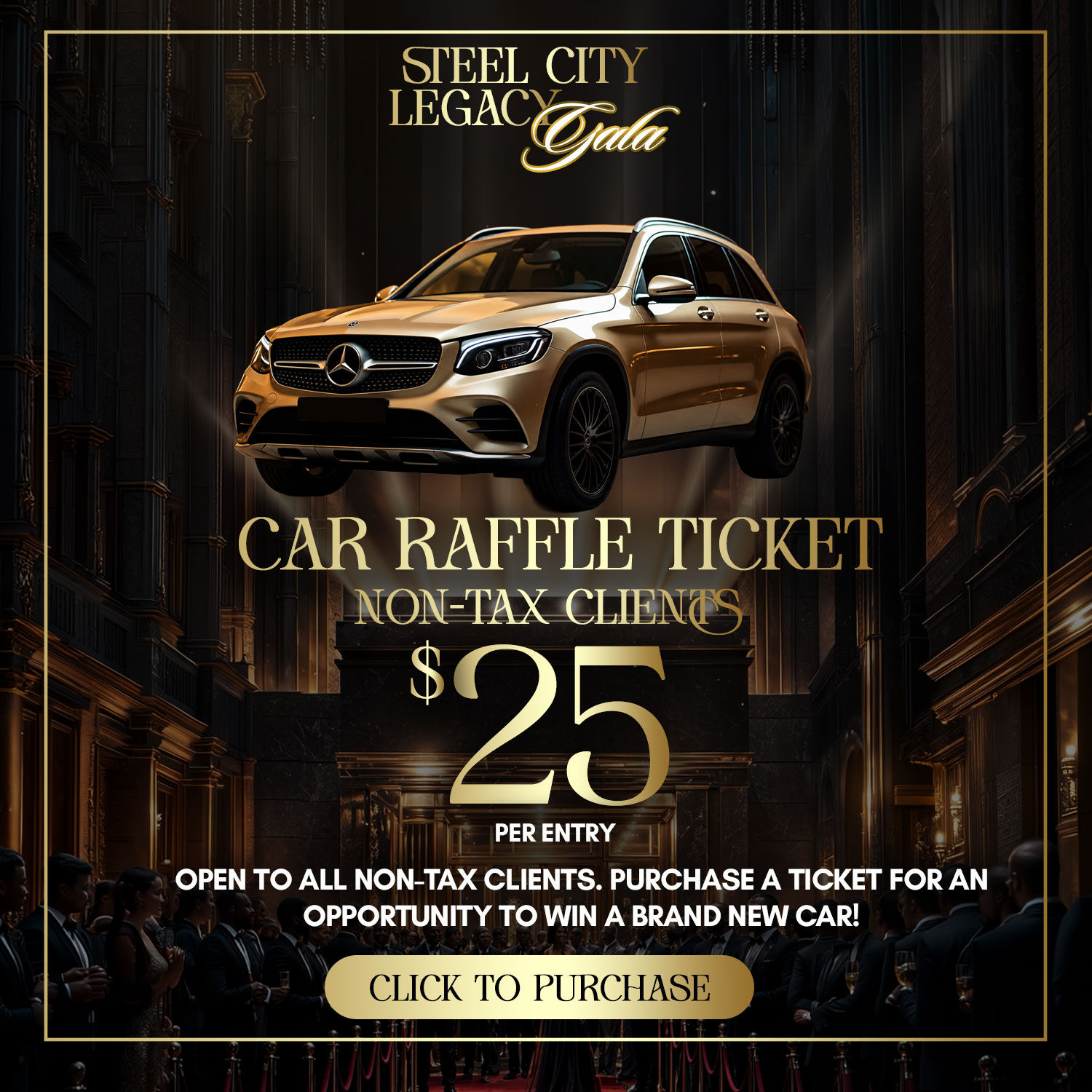 Car Raffle Ticket - Non-Tax Clients