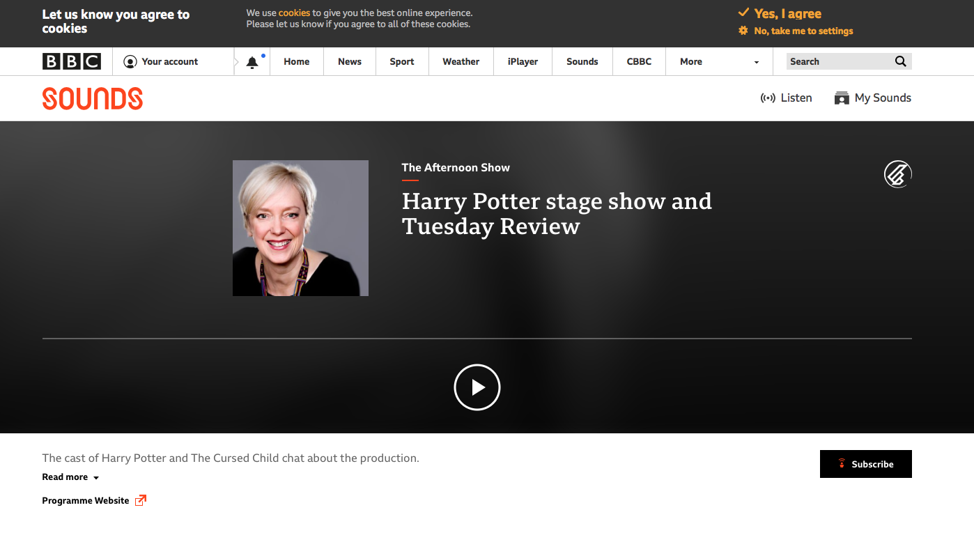BBC Radio, Afternoon Show