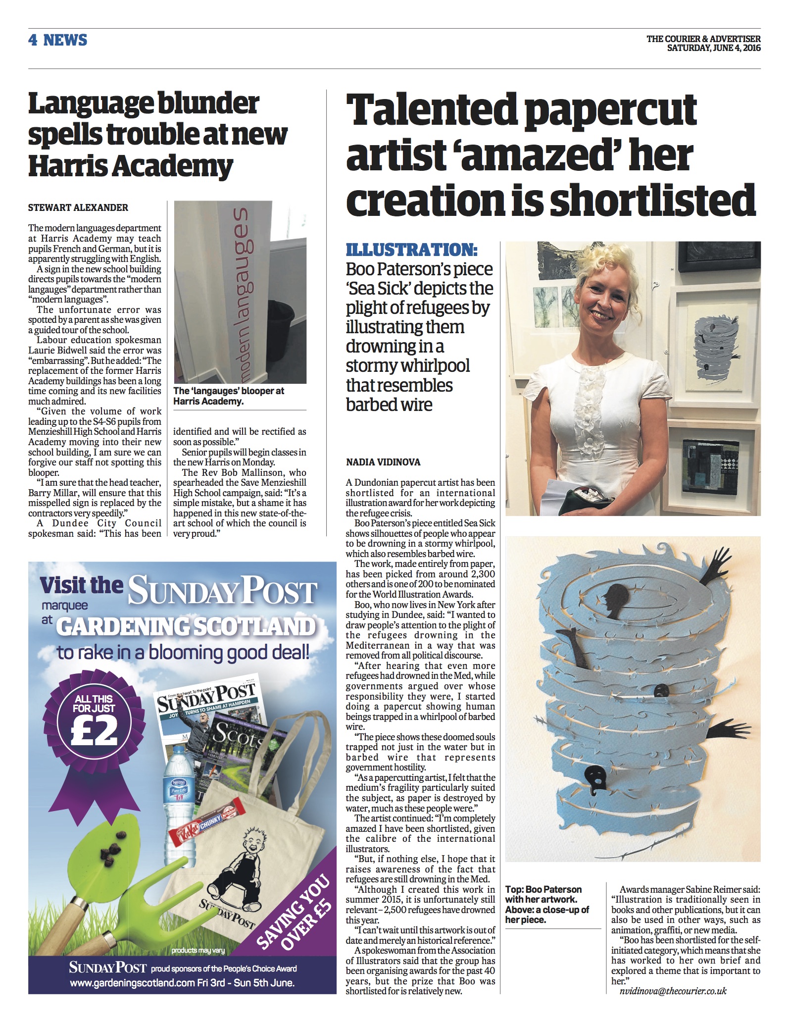 The Courier - interview