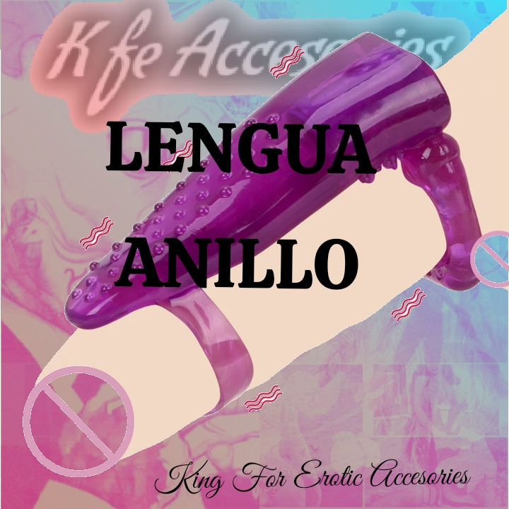 lengua Vibrador Anillos