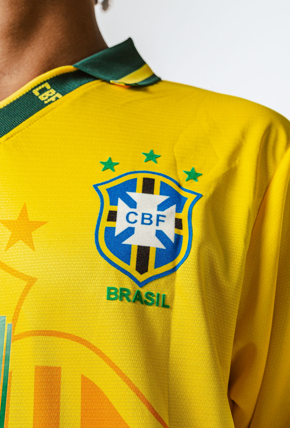 Miniatura: Camisa do Brasil 1994 (Amarela)