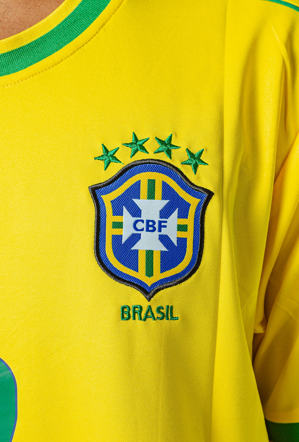 Miniatura: Camisa do Brasil 1998 (Amarela)