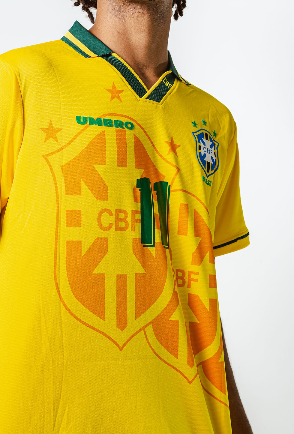 Miniatura: Camisa do Brasil 1994 (Amarela)