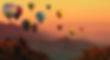 hot air balloons in the sky