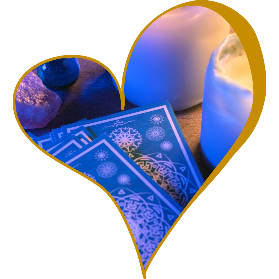 A compassionate love specialist offering guidance with tarot cards and spiritual tools, focused on reuniting lost lovers and