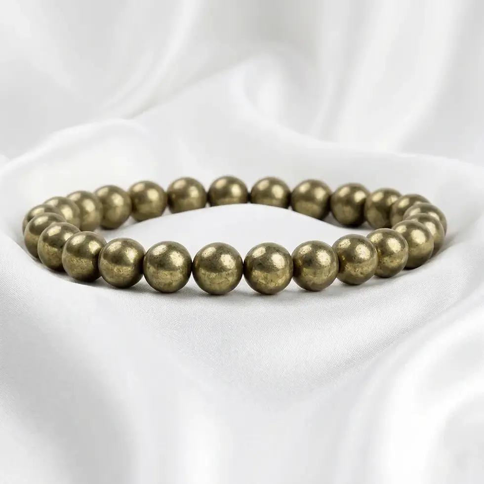 pyrite bracelet