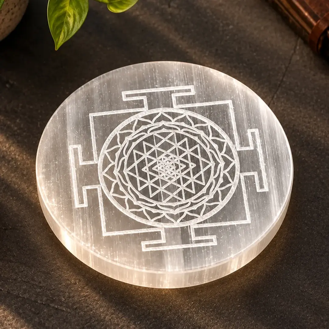 Selenite Plate