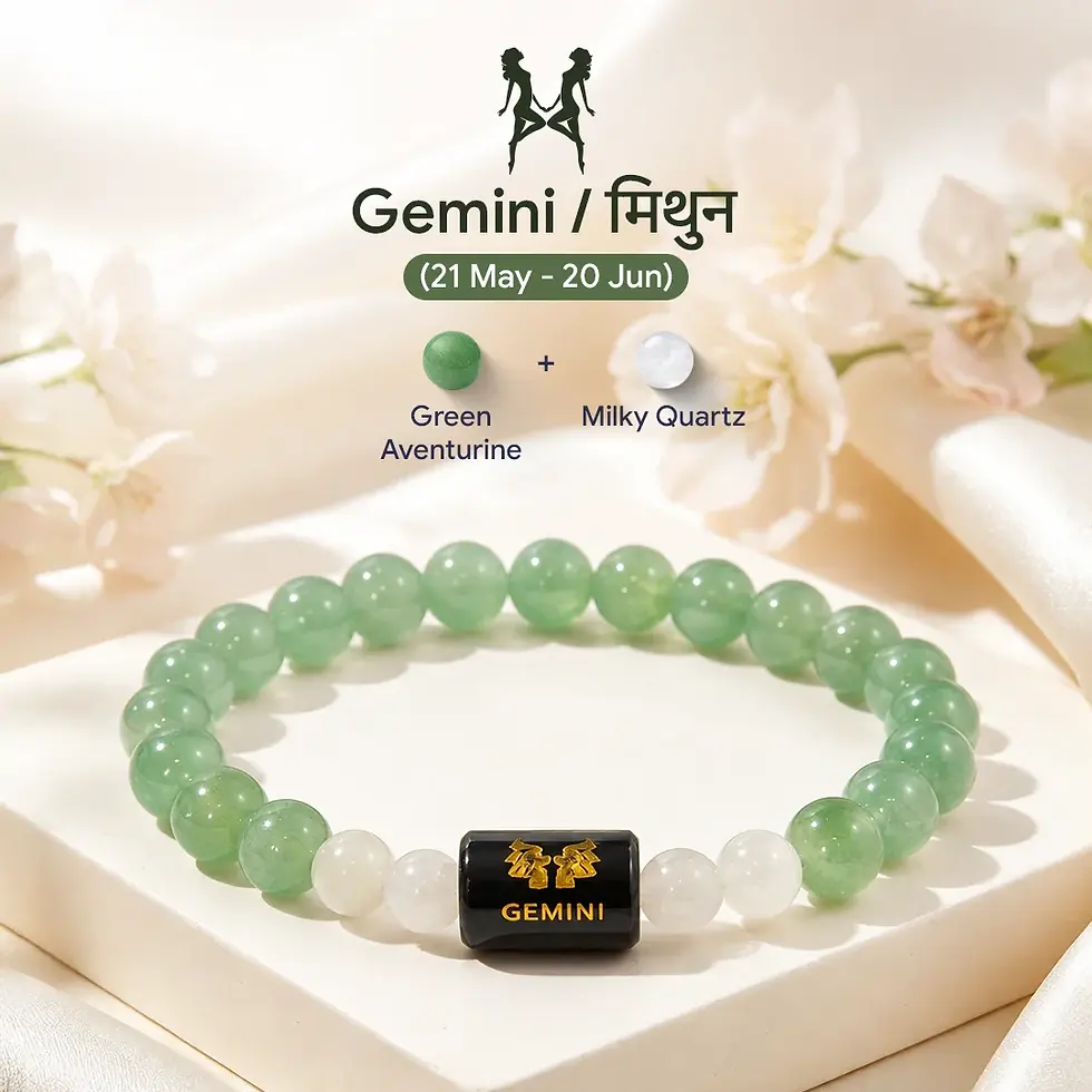 gemini zodiac bracelet