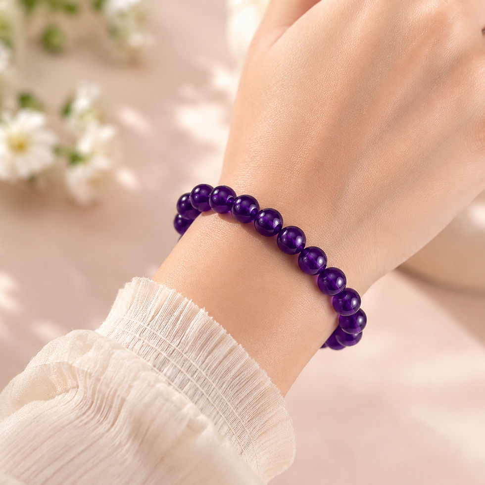 amethyst bracelet