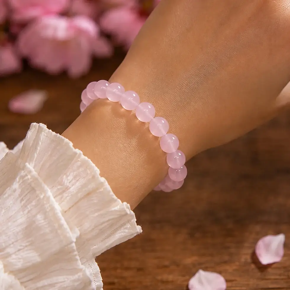 rose quartz bracelet