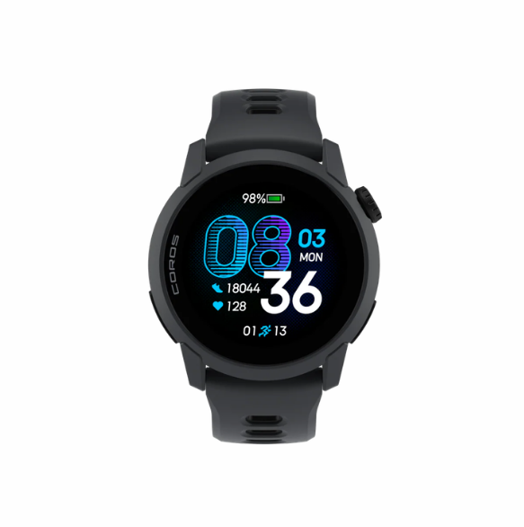 Reloj Coros Pace 4 Black Silicone Ban