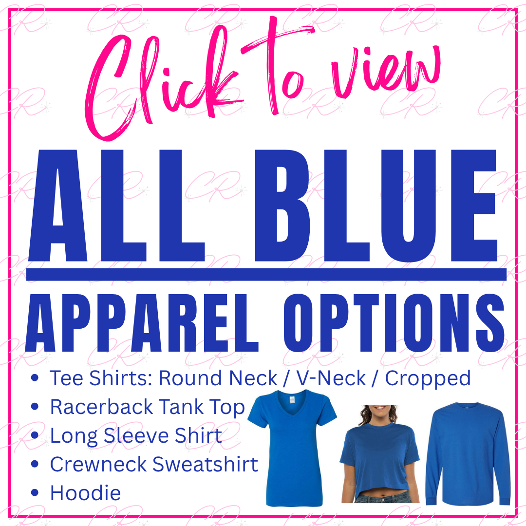 New City Rams - ROYAL BLUE - RHINESTONES Apparel