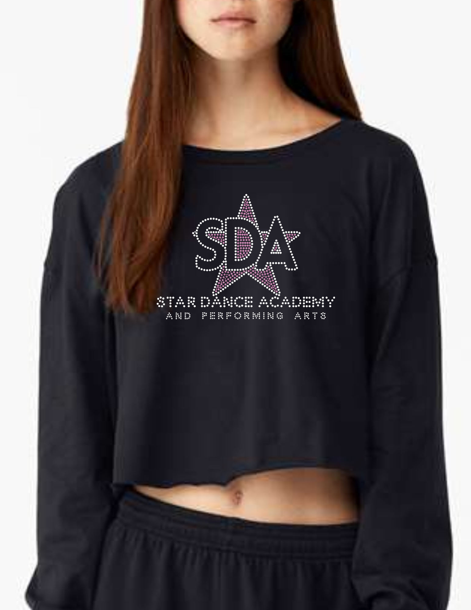 SDA - Cropped Long Sleeve Shirt