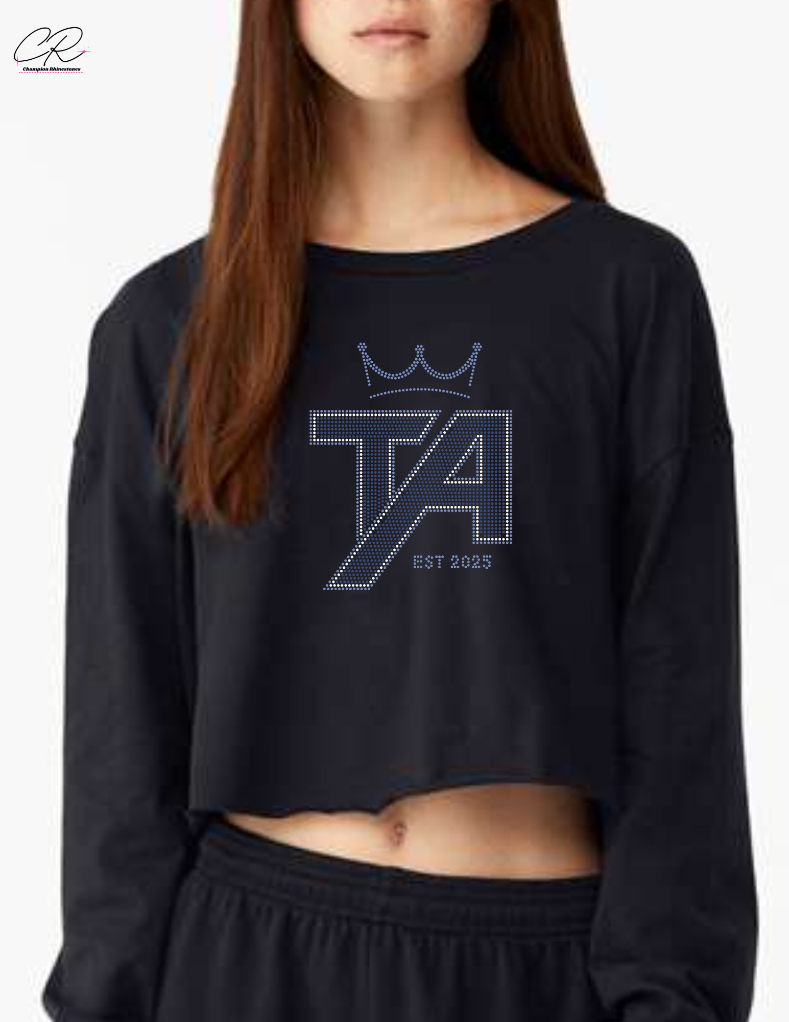 T Athletics - Cropped Long Sleeve Shirt