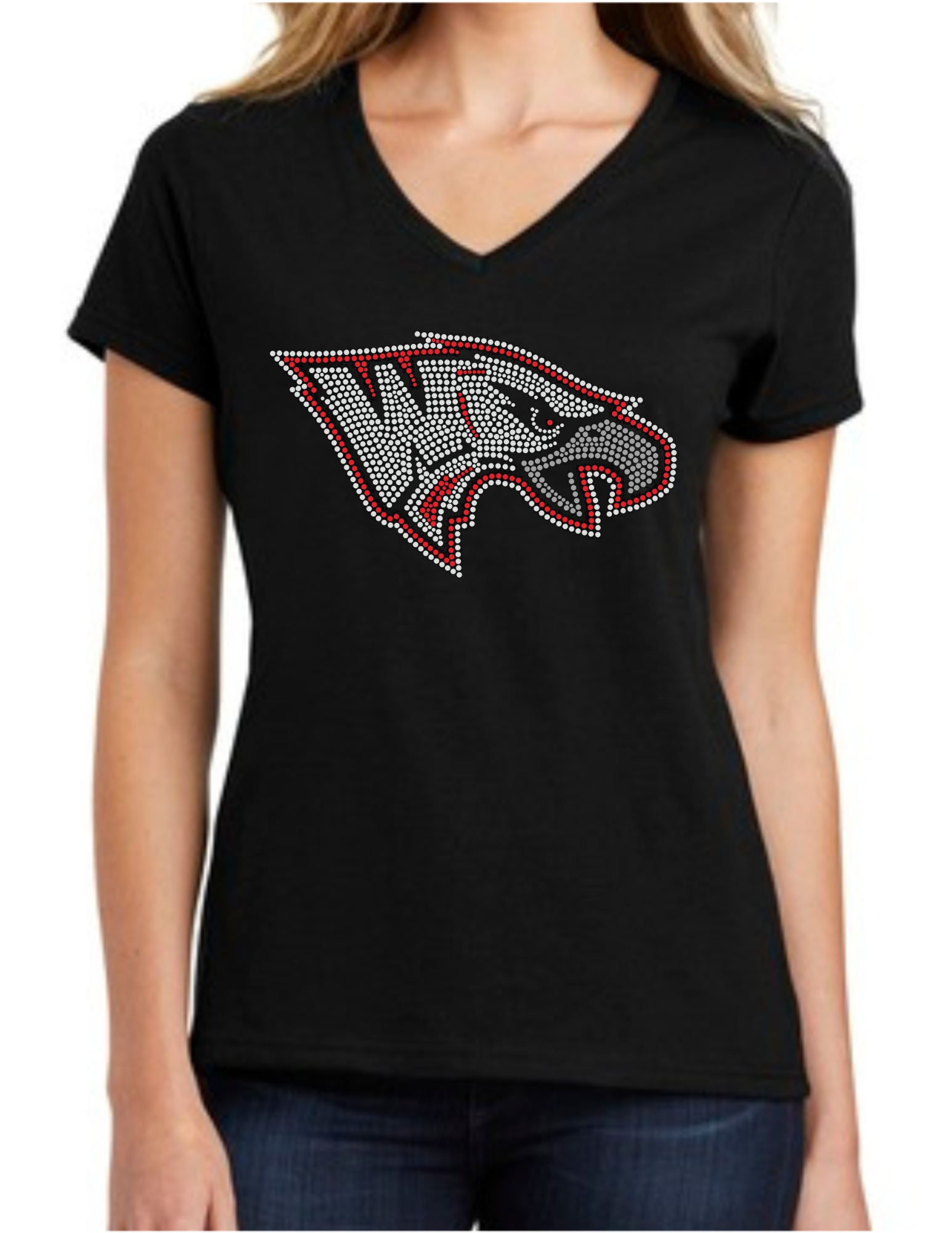 Wolcott - Women's V-Neck T-Shirt