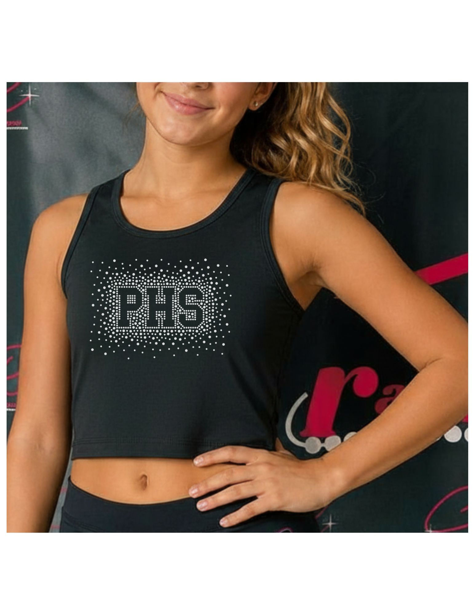 Pomperaug High School - Cropped Tank Top