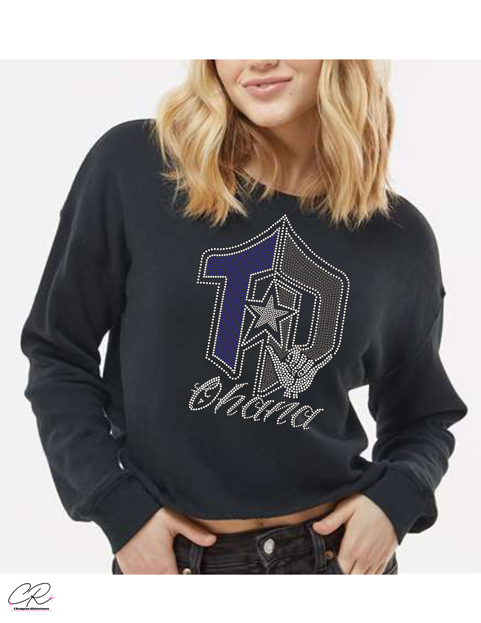 Thumbnail: Top Dog FL - Cropped Crewneck Sweatshirt