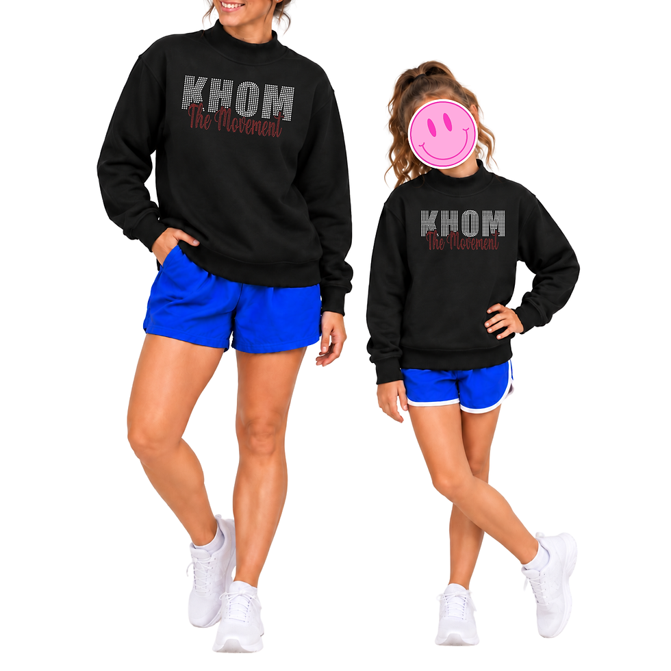 Thumbnail: KHOM - Mock Neck Sweatshirt