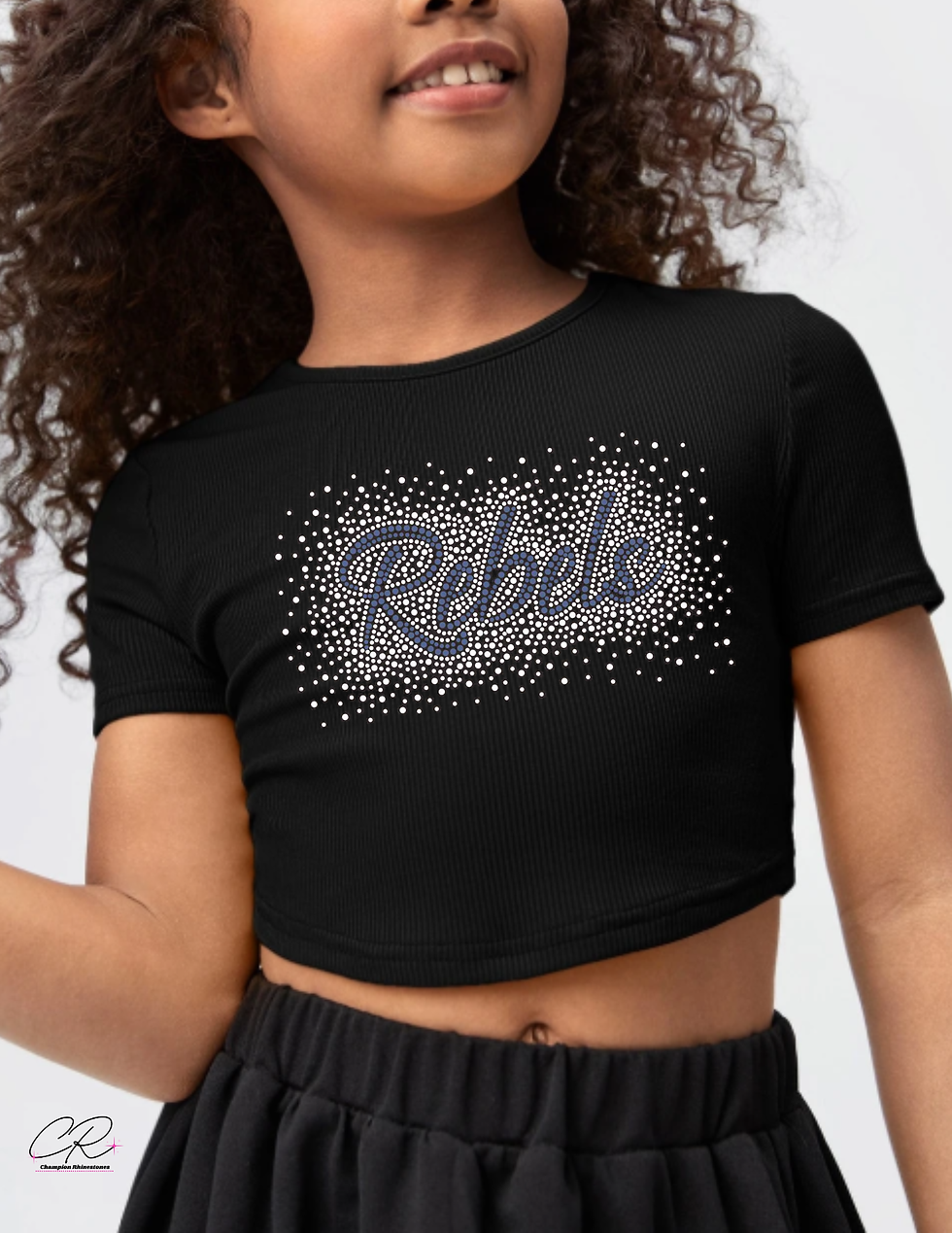 Thumbnail: Rebels - Cropped Tee Shirt (youth)
