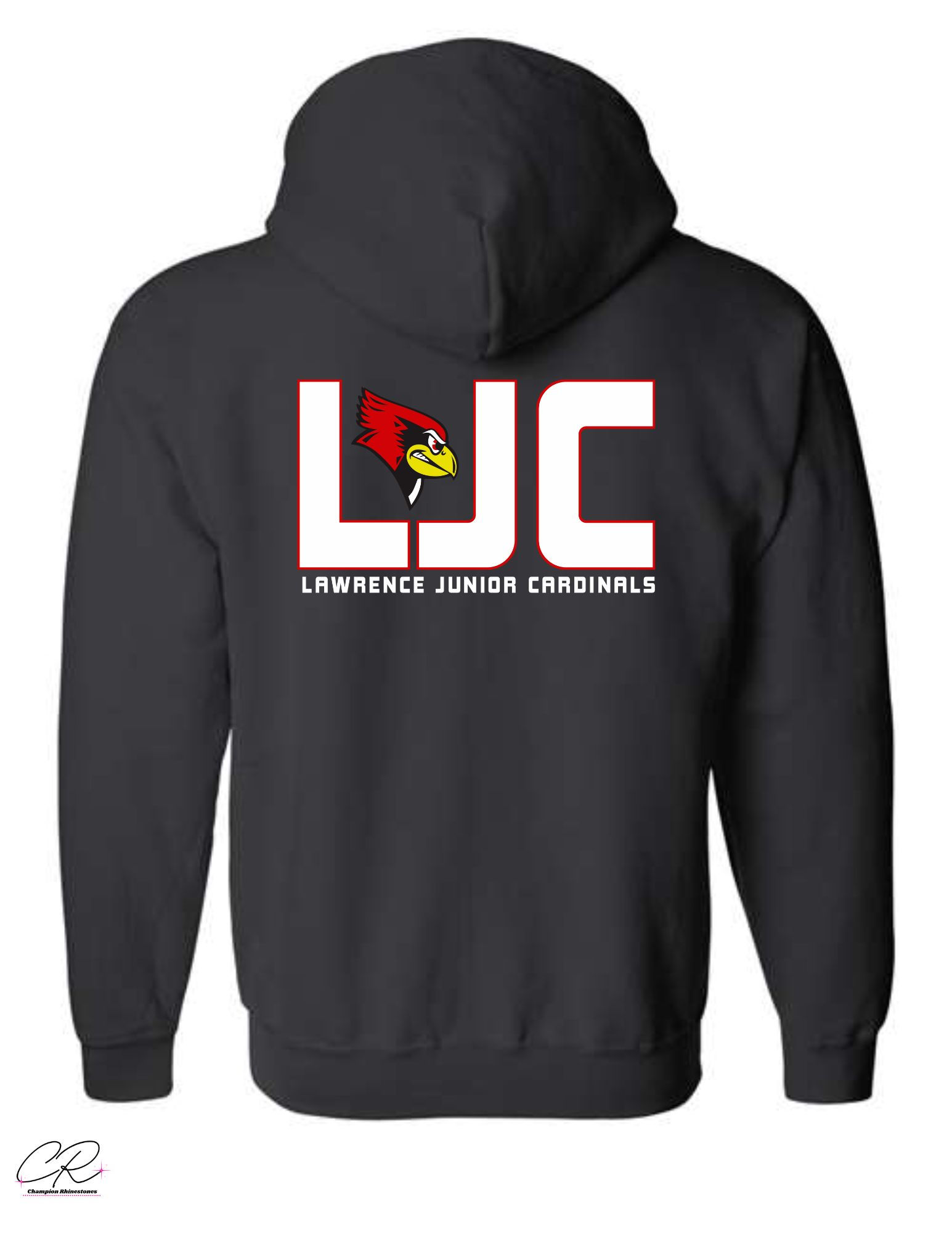 Lawrence Jr. Cardinals - Zip Up Hooded Sweatshirt