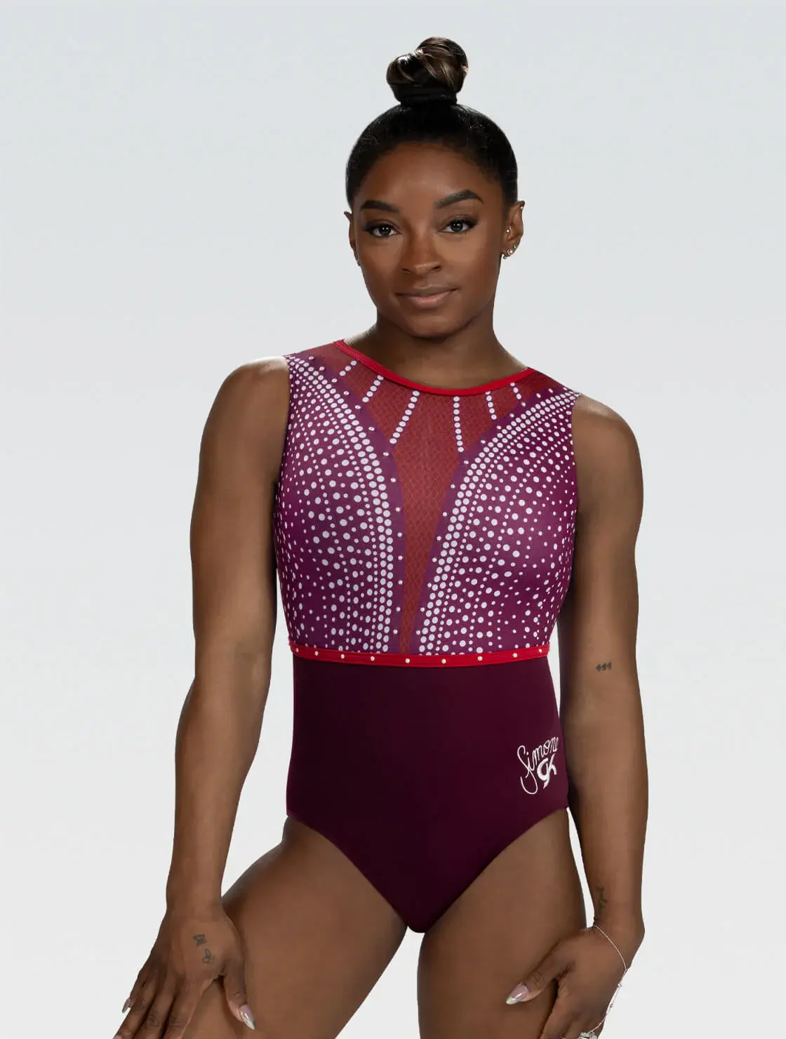 GK Elite Simone Biles Reign Tank Leotard