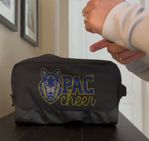 Thumbnail: Kearney Youth Cheer - Toiletry / Makeup / Travel Bag