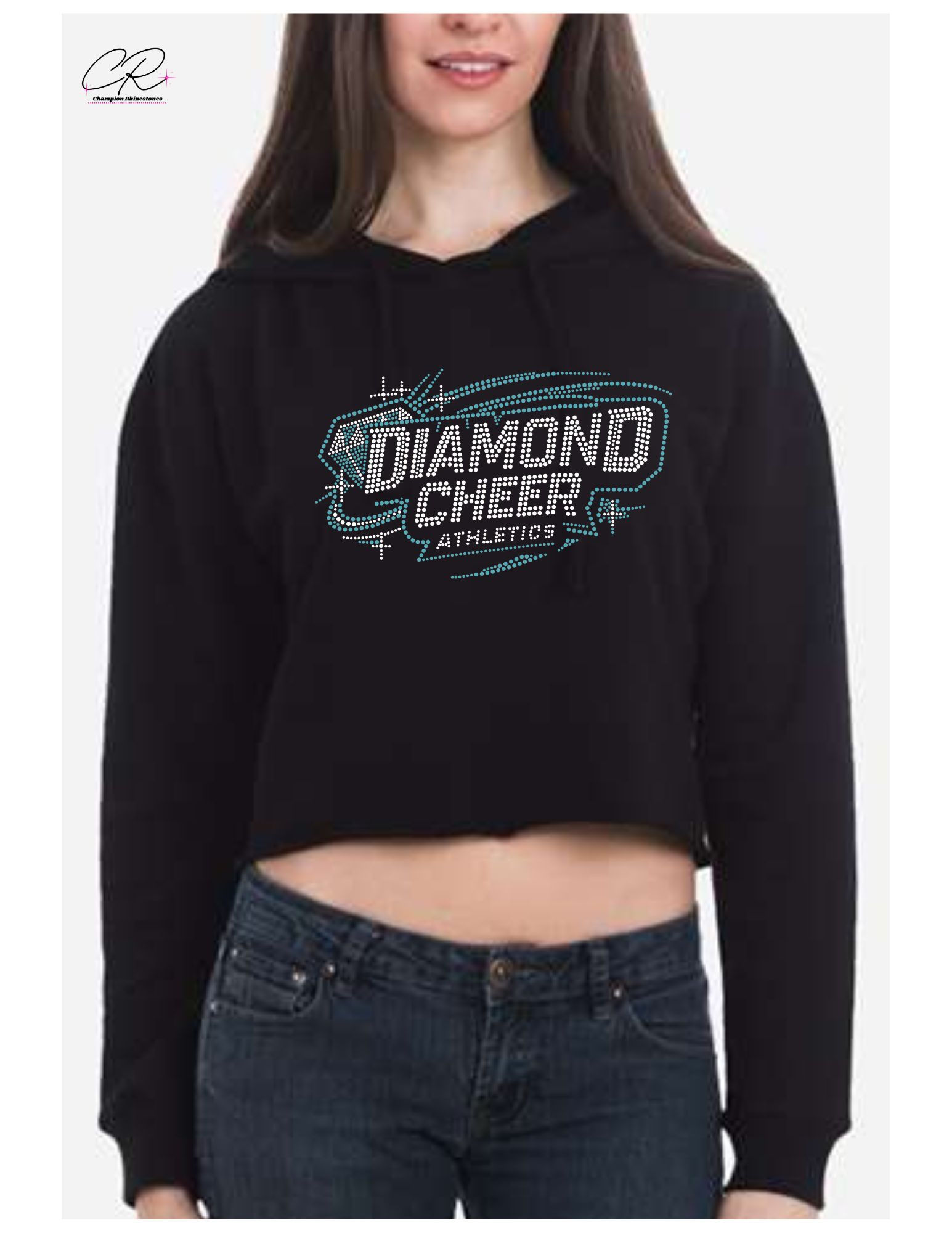 Diamond Cheer Athletics - Cropped Hoodie