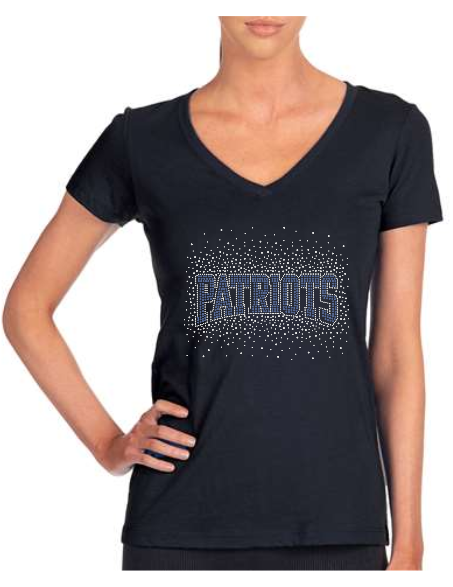 Southern Dutchess Patriots - Women's V-Neck T-Shirt