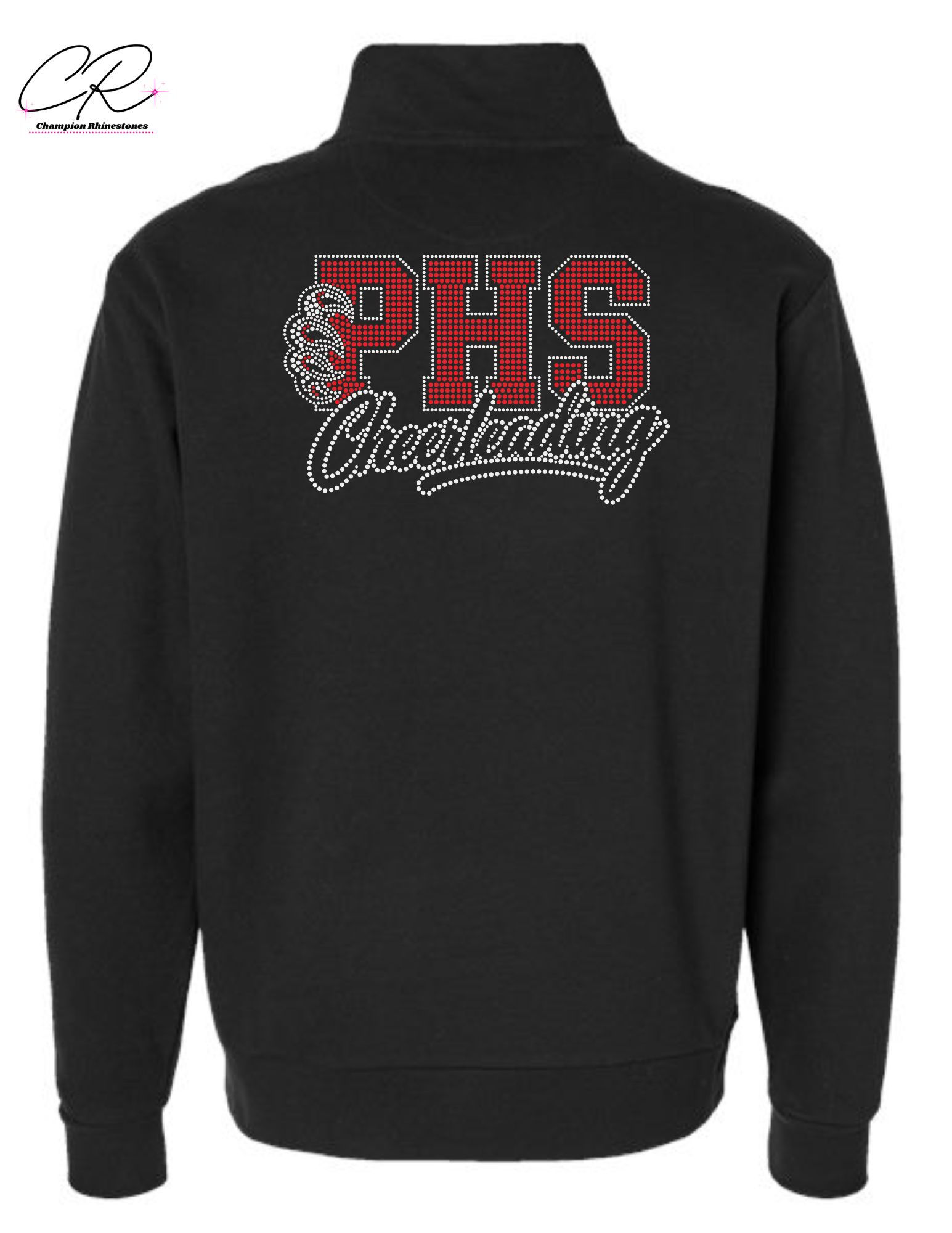 Pomperaug High School - Fleece Quarter Zip Pullover
