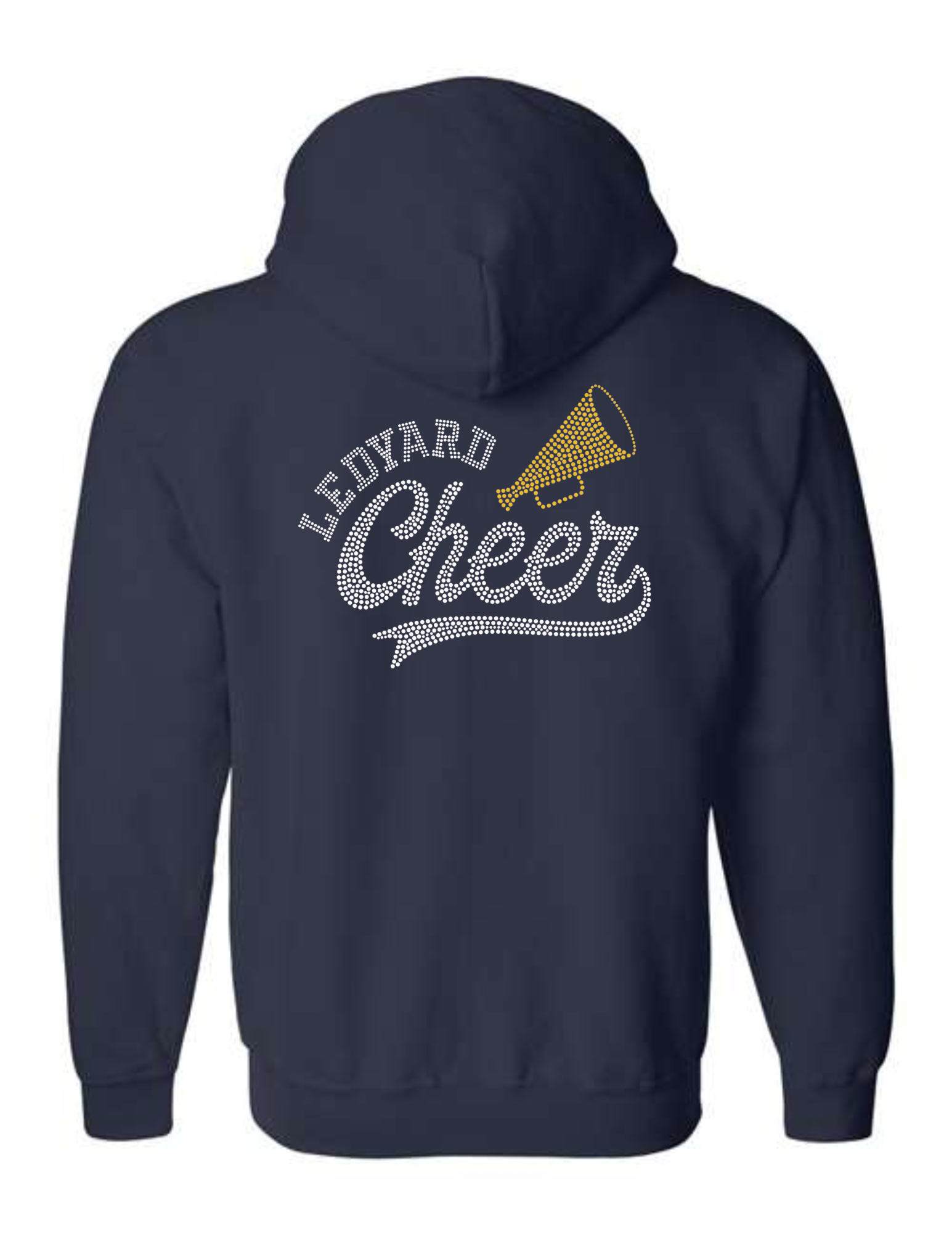 Ledyard Cheer - Zip Up Hooded Sweatshirt