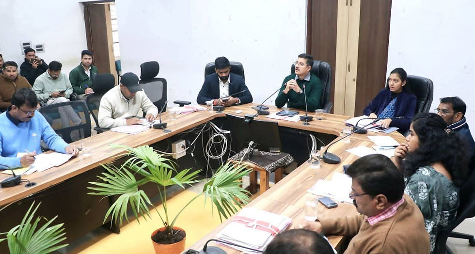 KhandwaNews CollectorRishavGupta CityAdministration