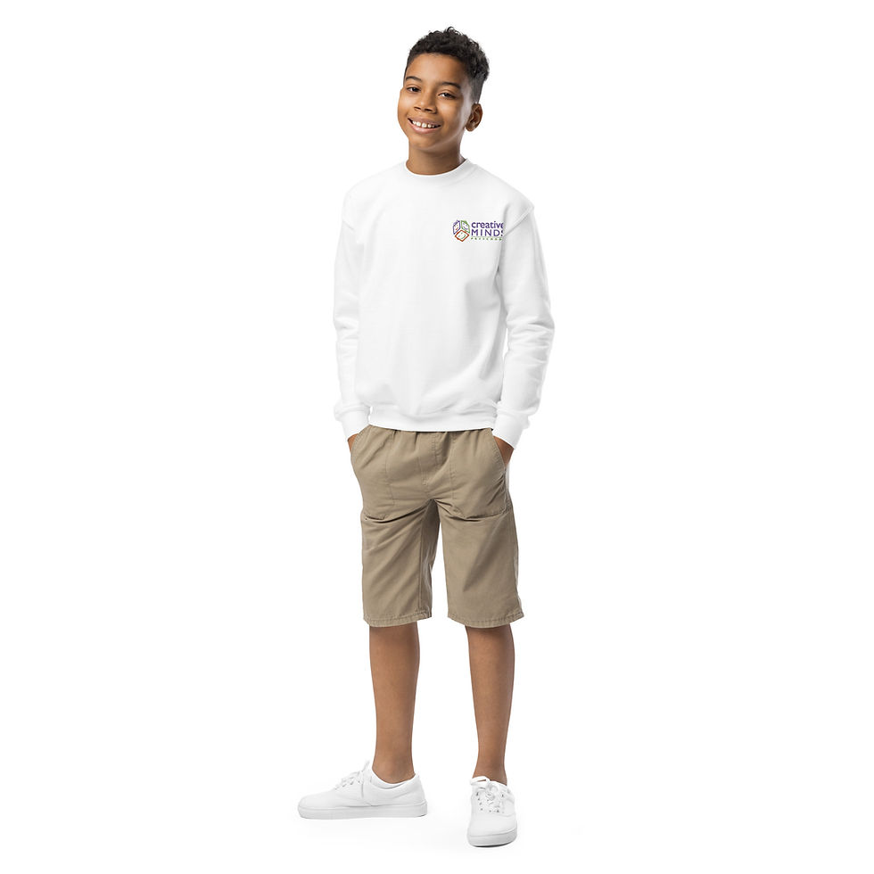 Thumbnail: Youth crewneck sweatshirt