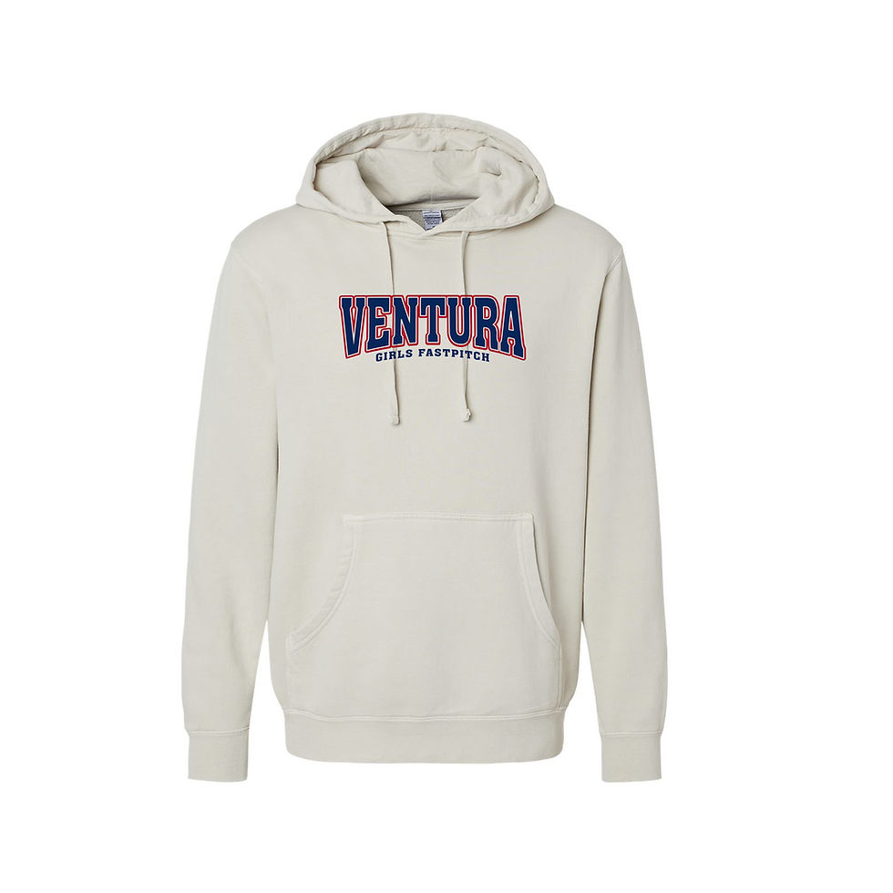 Adult Pigment Ivory Dyed Hoodie