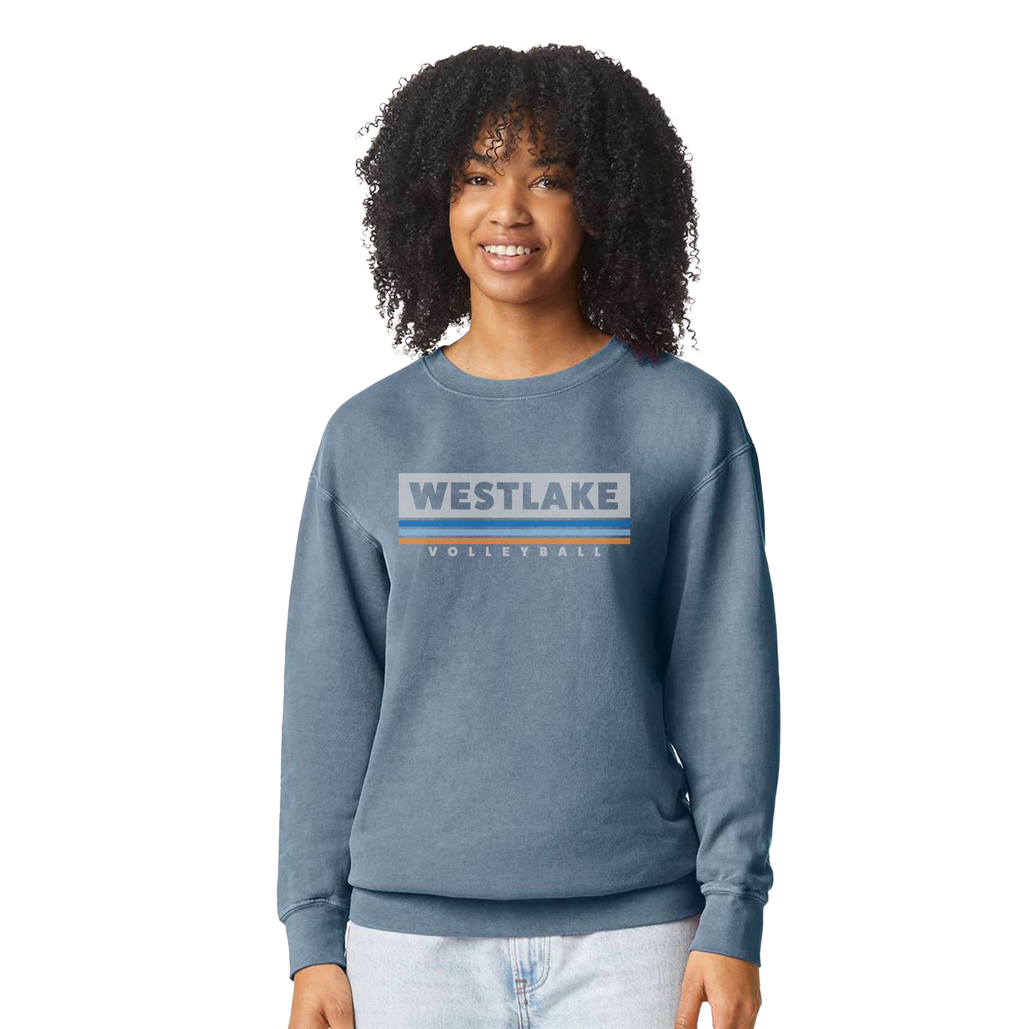 Blue Jean Vintage Lightweight Crewneck