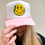 Thumbnail: Adult White/ColorSoftball Smiley Hat
