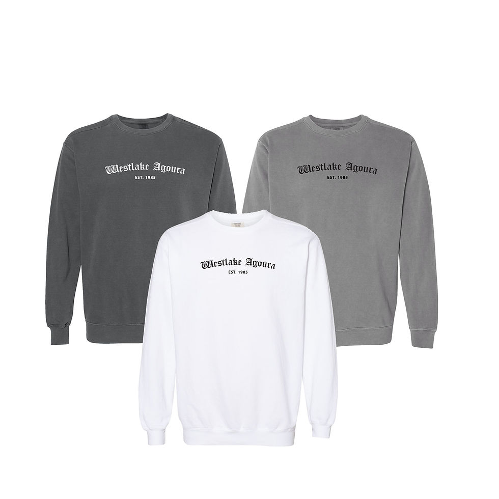 Thumbnail: Vintage Crewneck, Embroidered Old English