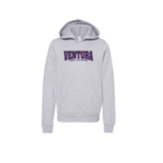 Youth Sponge Fleece Athletic Heather Hoodie