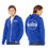 Thumbnail: Royal Blue  Zip Up Sponge Fleece  Hoodie