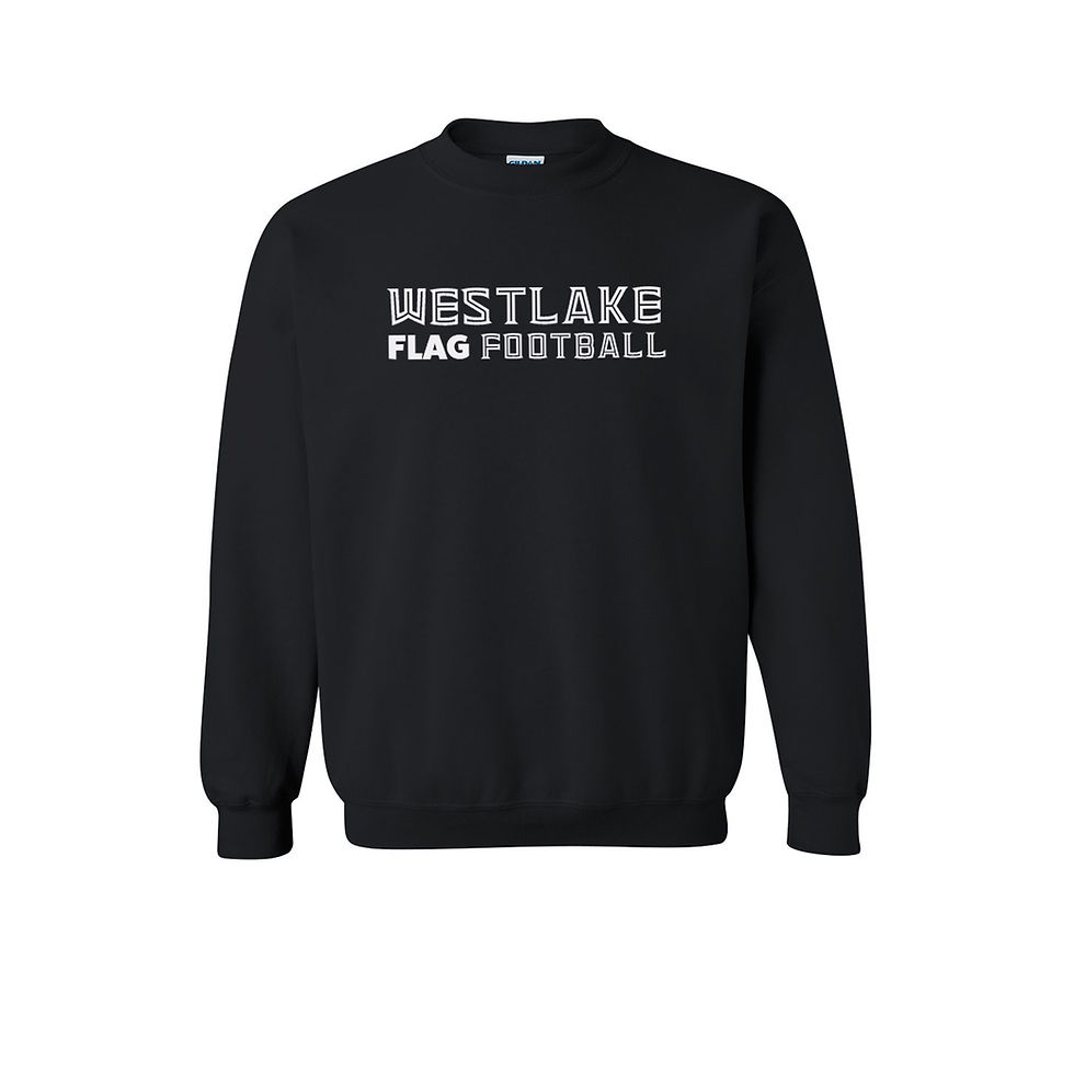 Thumbnail: Black Crewneck Sweatshirt